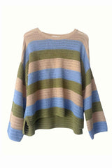 Little Lies Tulum Stripe Knit in Multi styled shot
