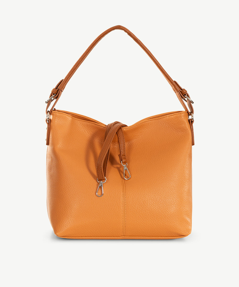 Sassy Duck Tegan Shoulder Bag in Tan