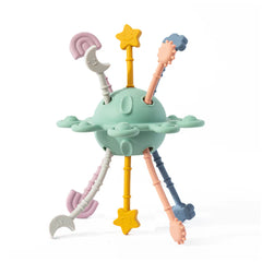 Pull String Interactive Toy – BPA-Free Silicone