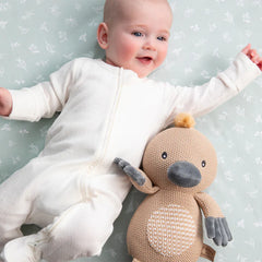 Penny the Platypus Knitted Toy