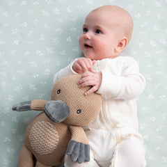 Penny the Platypus Knitted Toy