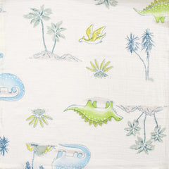 Muslin Wrap – Dinosaur Print