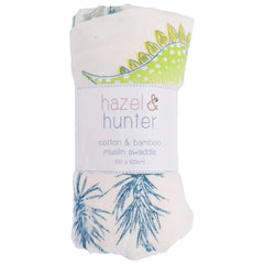 Muslin Wrap – Dinosaur Print