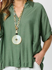 Del Mar Top - Fern