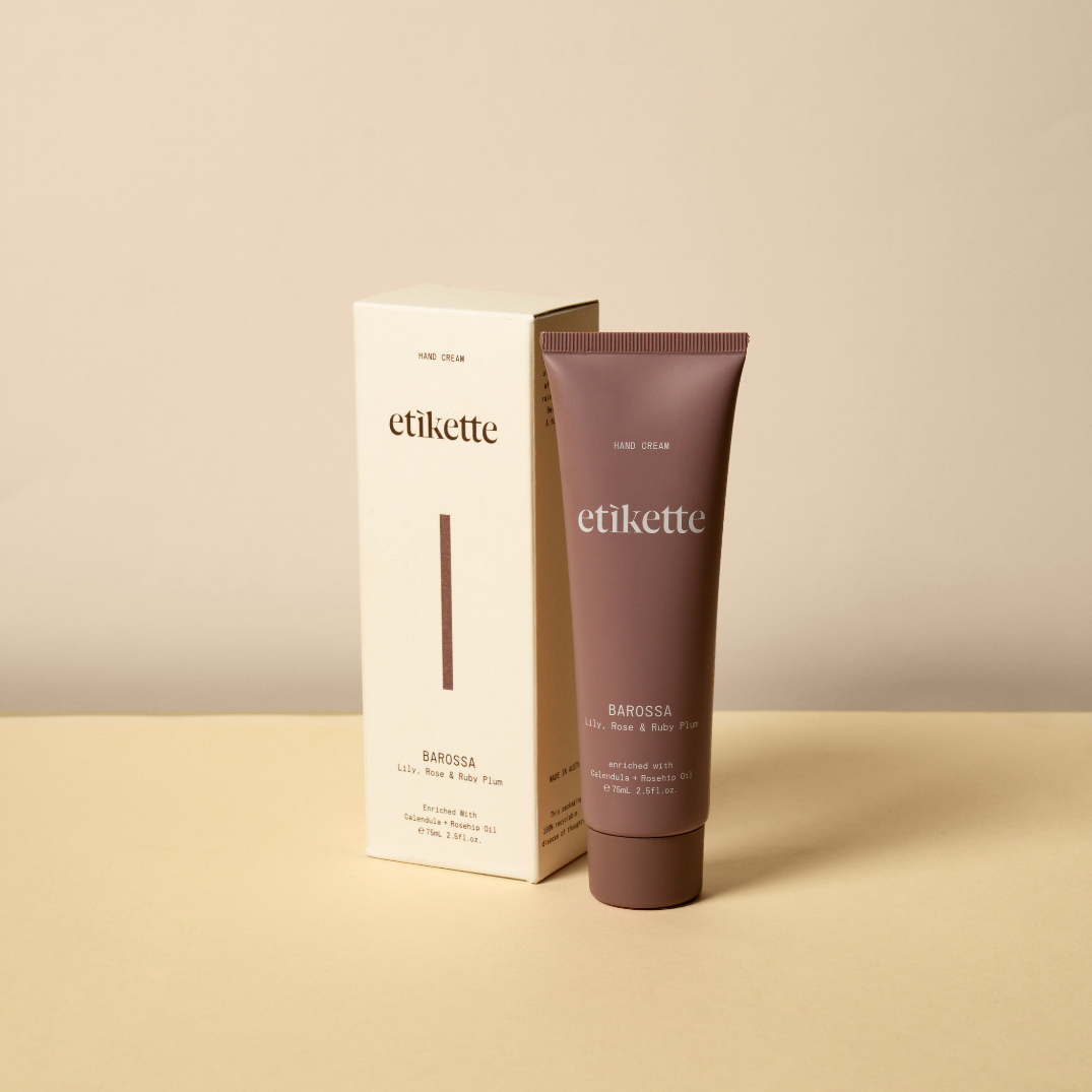 Barossa hand cream texture shot