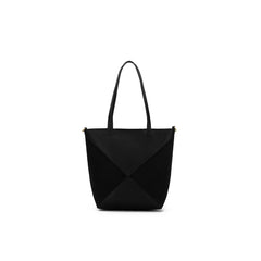 Renee 3 Piece Suedette Handbag - Black