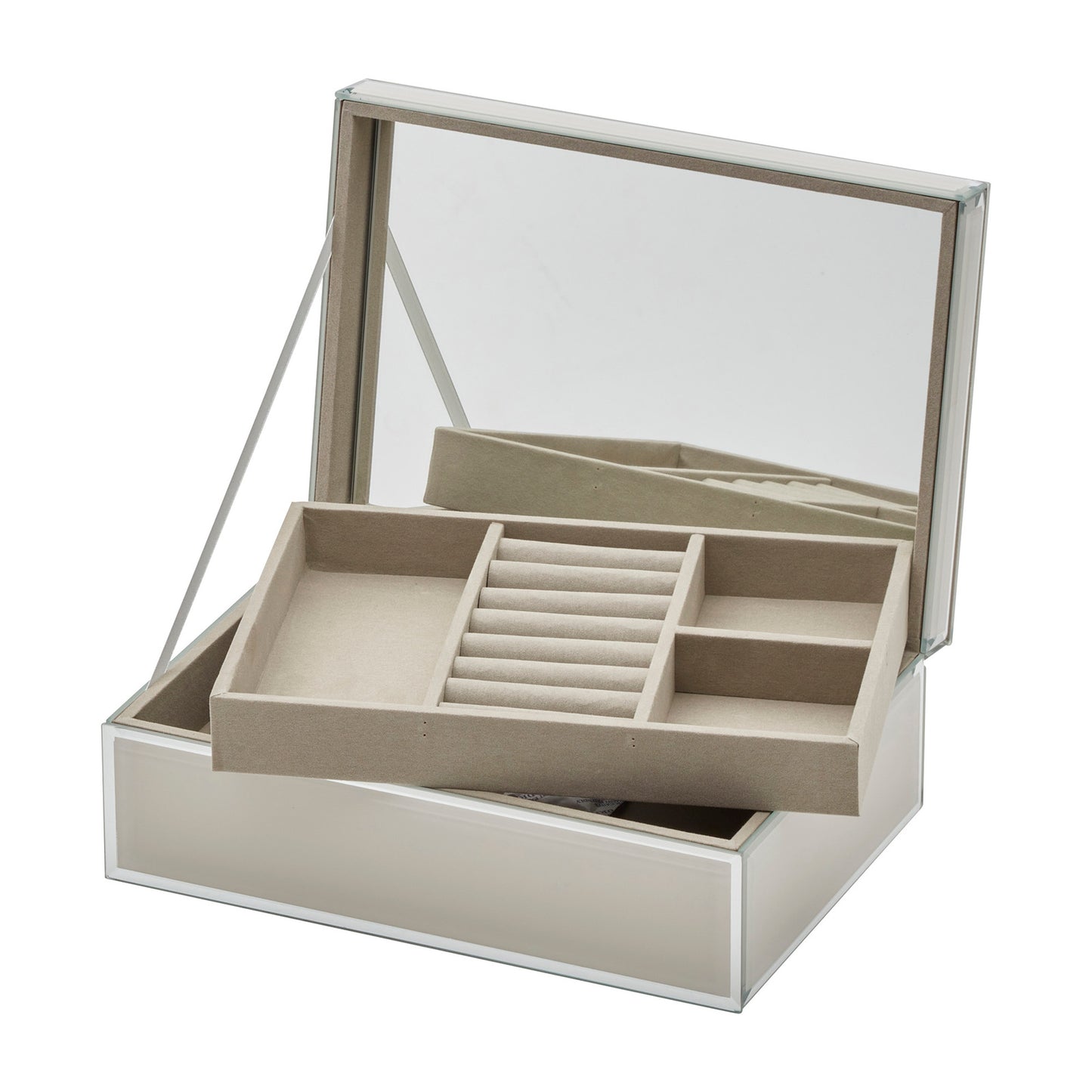 Elegant Glass Jewellery Box