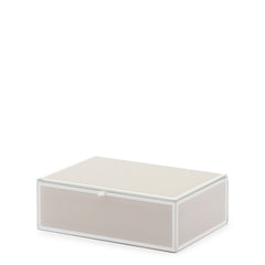 Sara Nude Medium Jewellery Box with Insert