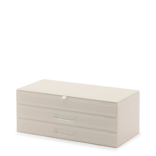 GABRIELLA Nude XL Glass Jewellery Box