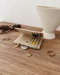Lily Woven Wallet - Malt
