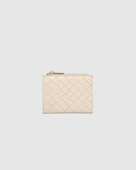 Lily Woven Wallet - Malt