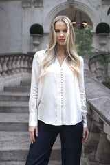 Humidity Lifestyle Poppy Shirt - Cream