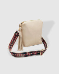 Kasey Linen Crossbody Bag