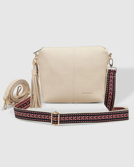 Kasey Linen Crossbody Bag