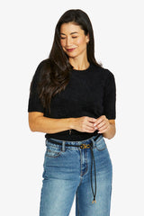Jump Crew Neck - Black