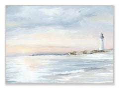 Lighthouse Coastal Artwork – 142×102 cm - In-Store Pickup Only