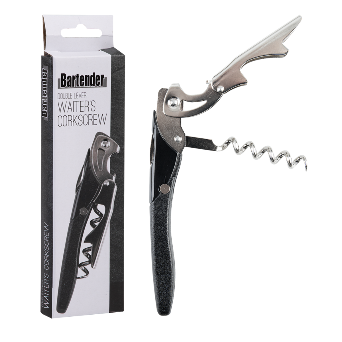 Bartender Double Lever Waiter’s Corkscrew