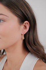 Zafino Nova Earrings – Sculptural Gold