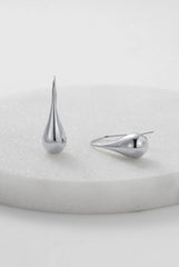 Zafino Nova Earrings – Sculptural Silver