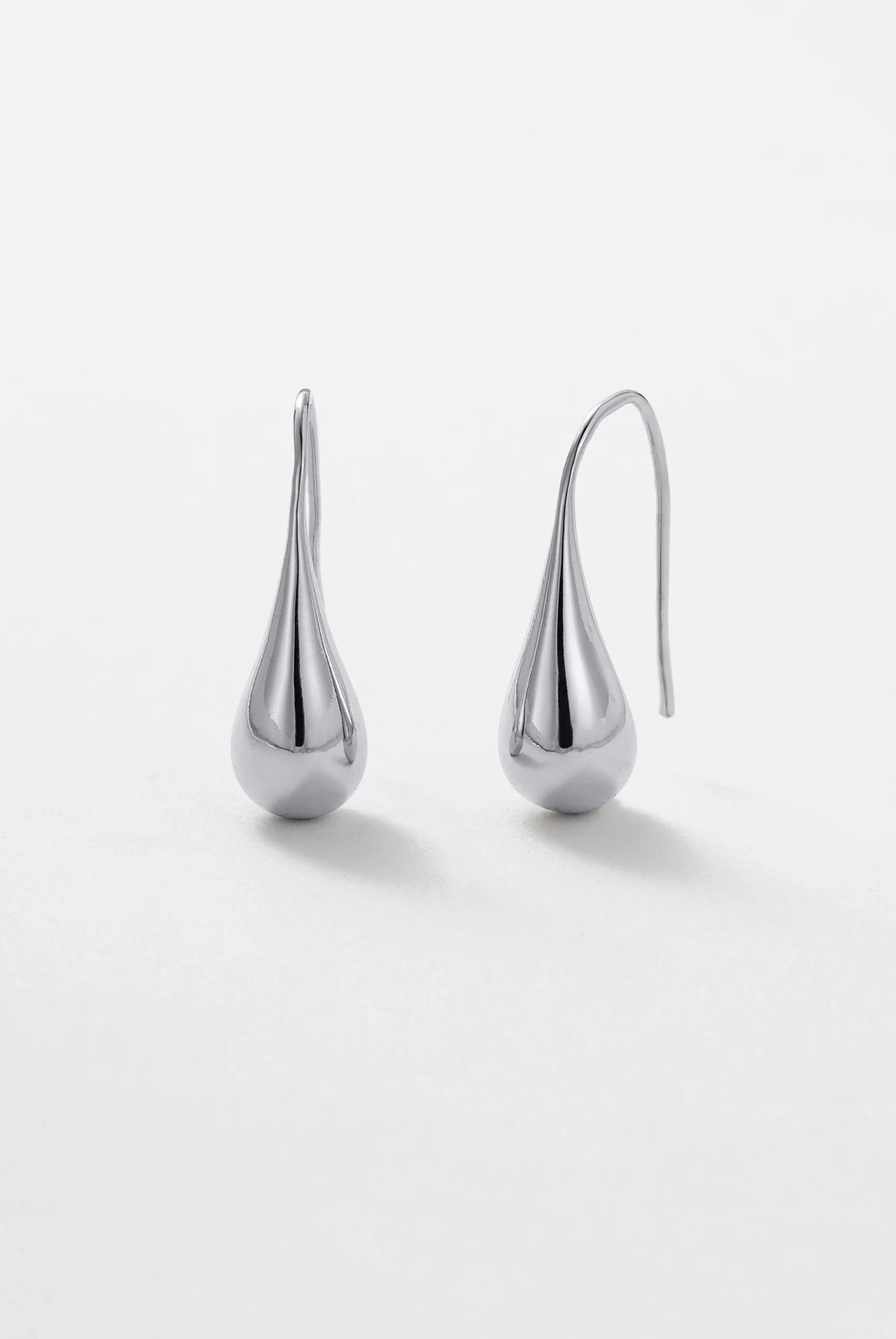 Zafino Nova Earrings – Sculptural Silver