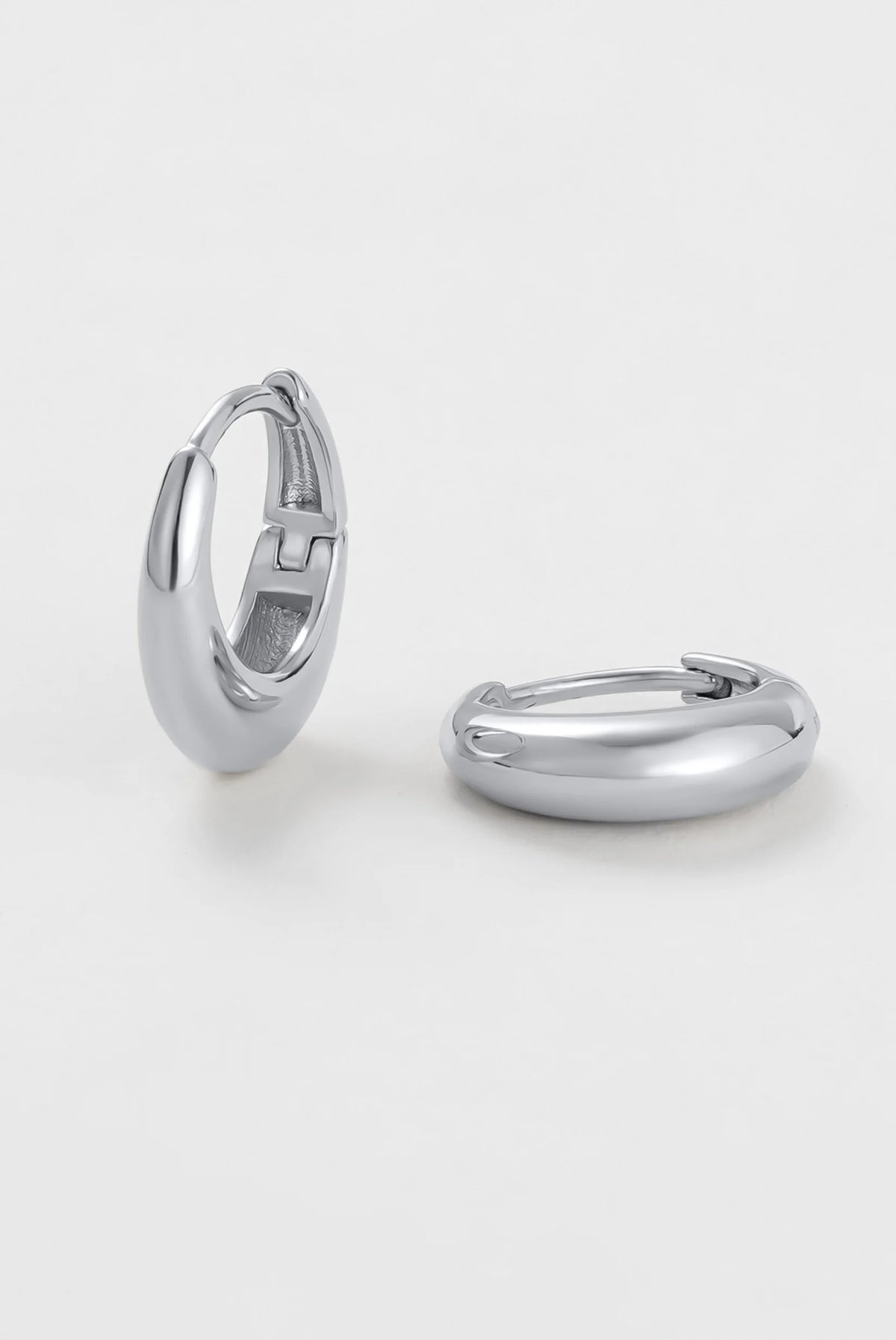 Zafino Cleo Hoop Medium – Silver