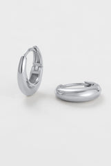 Zafino Cleo Hoop Medium – Silver