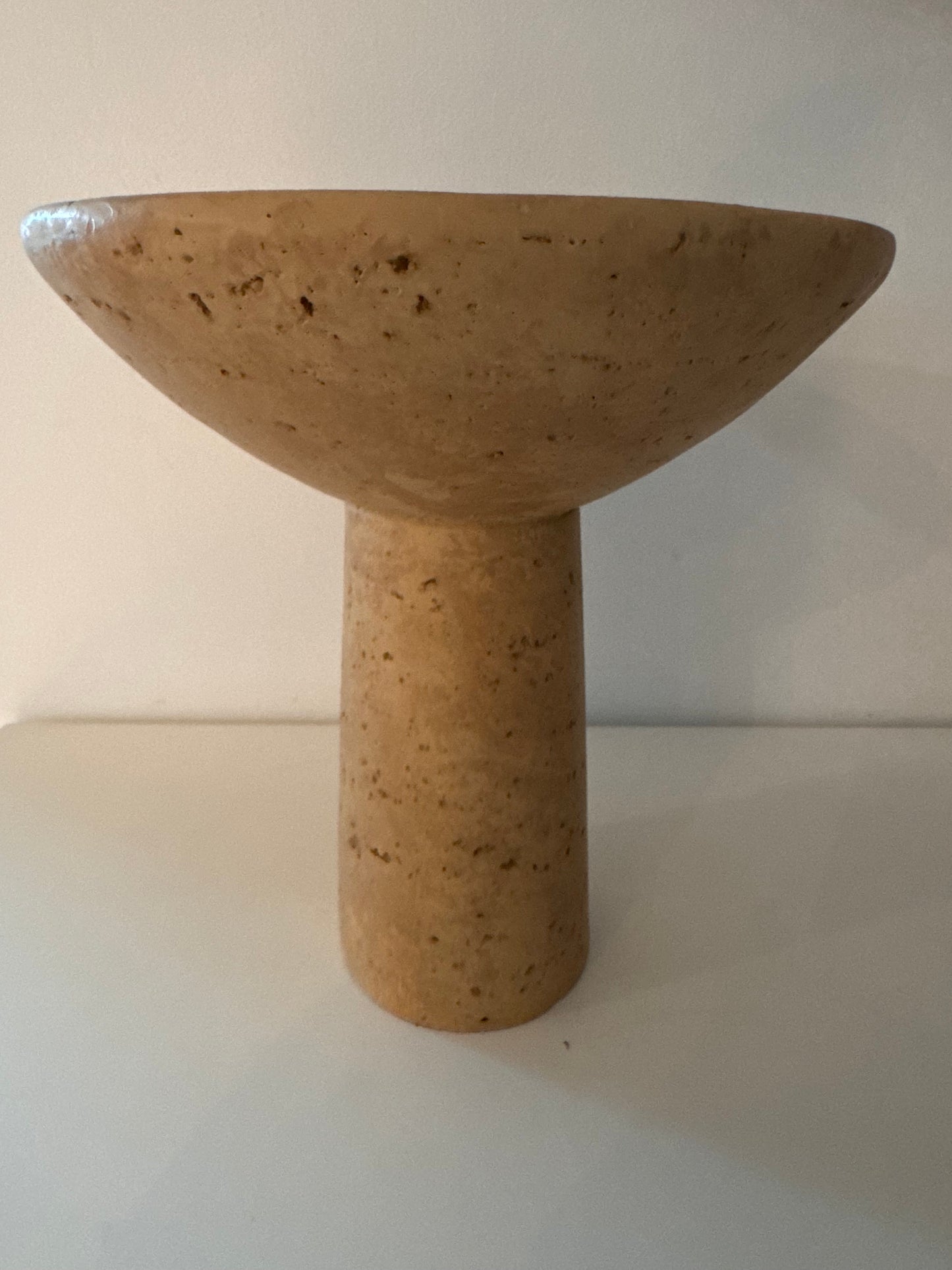 Harcourt Natural Beige Centerpiece Bowl - Large