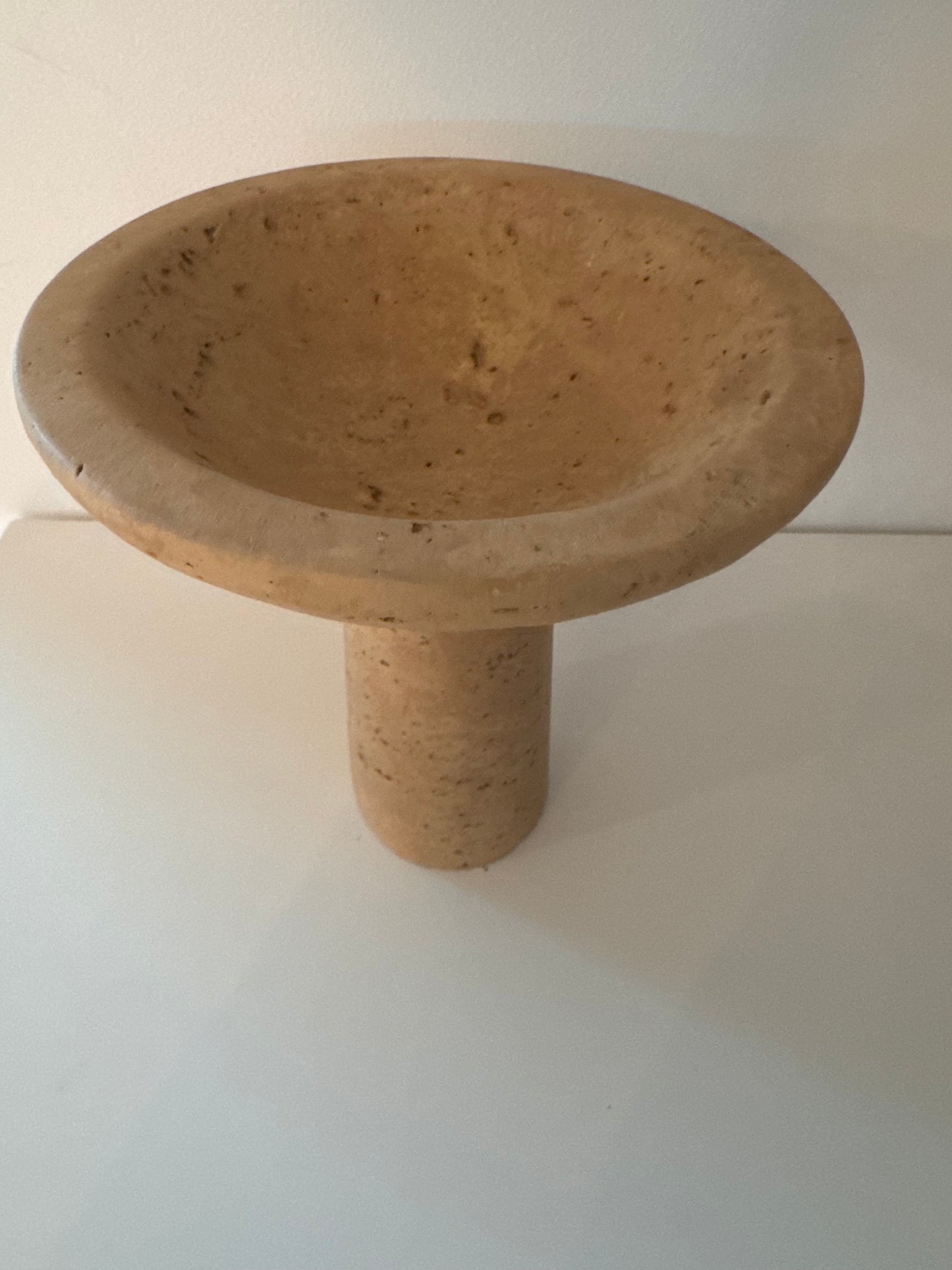 Harcourt Natural Beige Centerpiece Bowl - Large