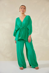 Summer Tie Top - Green