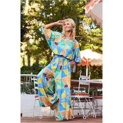 Boho-Inspired Wide-Leg Pants