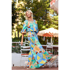 Boho-Inspired Wide-Leg Pants