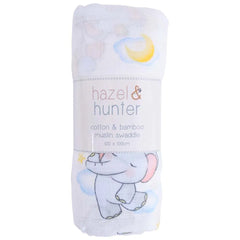 Muslin Wrap – Cute Elephants