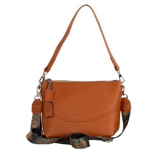 Esther Crossbody Bag - Tan