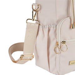 Sachi Insulated Stylish Cross Body Bottle Bag Alabaster
