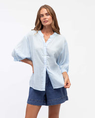 Sahara Shirt - Soft Blue