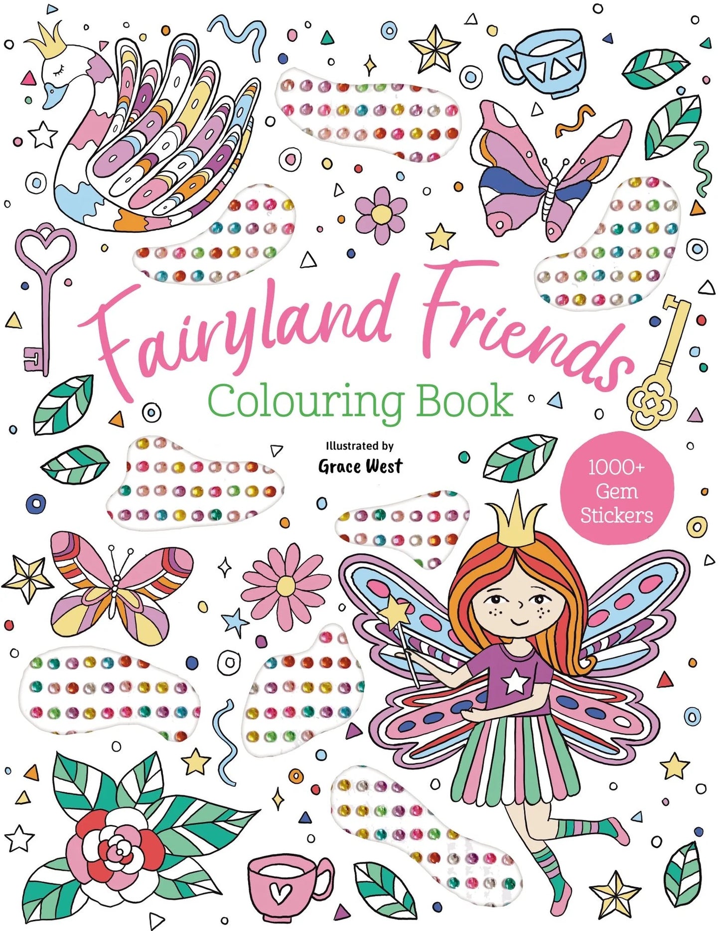 Colouring Book Fairyland Friends