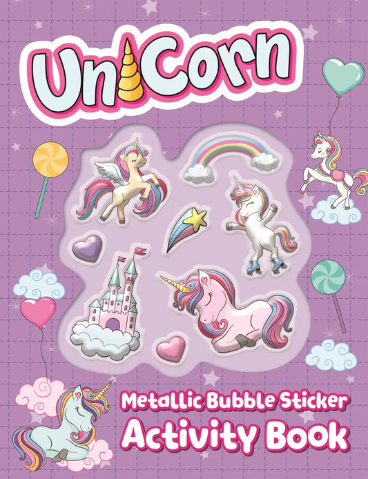 Activity Book Bubble Unicorn