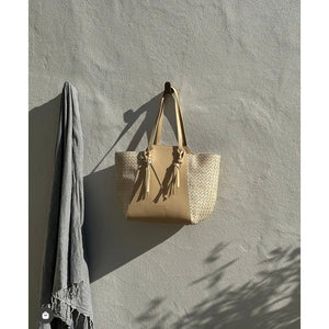 Louenhide Cordoba Crochet Bag Cream