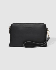Poppy Clutch Bag - Black