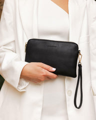 Poppy Clutch Bag - Black