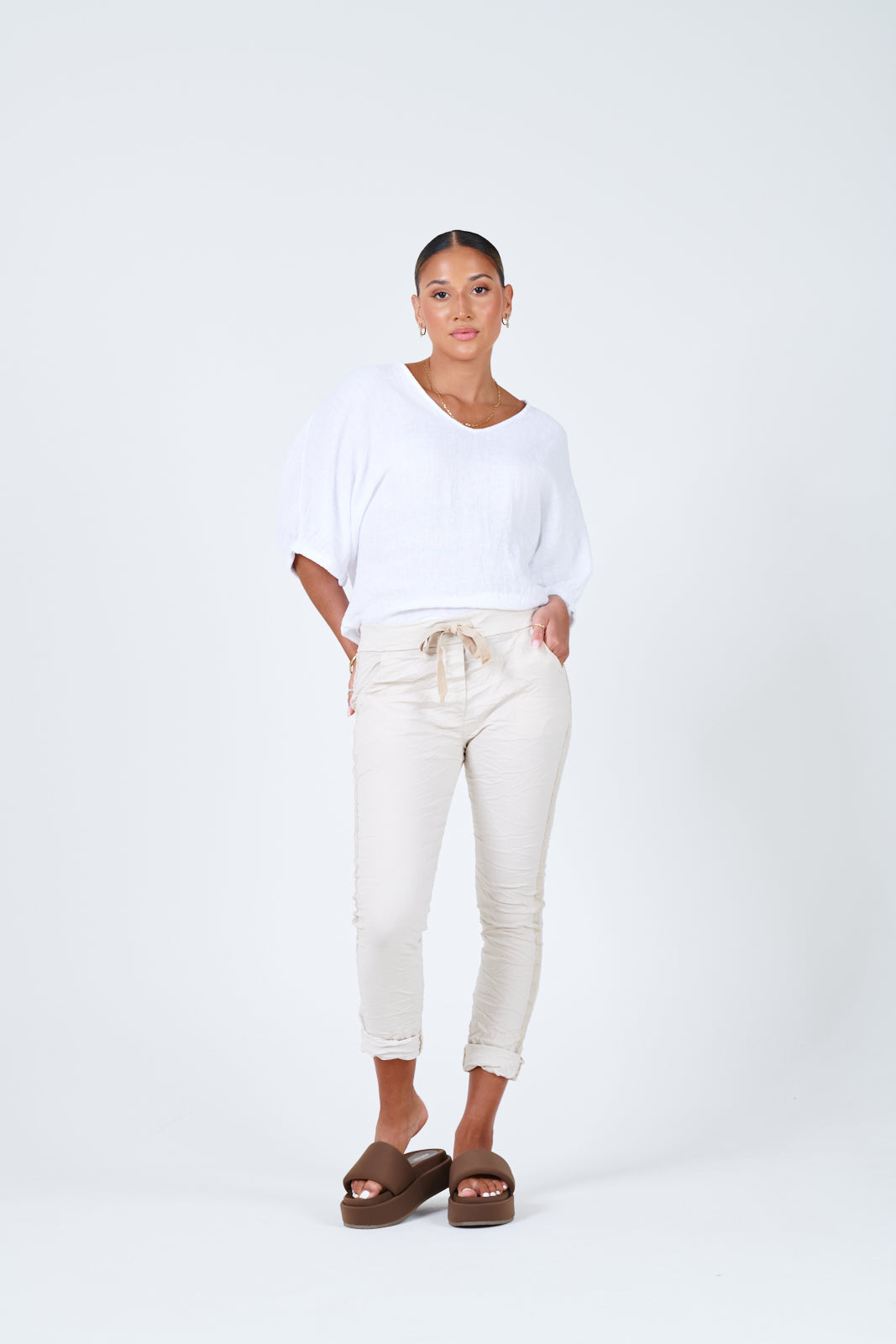 Apollo Pants White