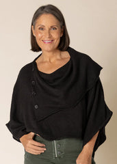 Super Soft Cowl Neck Top – Dolman Sleeve Pullover