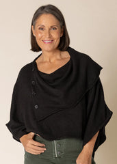 Super Soft Cowl Neck Top – Dolman Sleeve Pullover