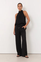 Kelly Cupro Pant – Black