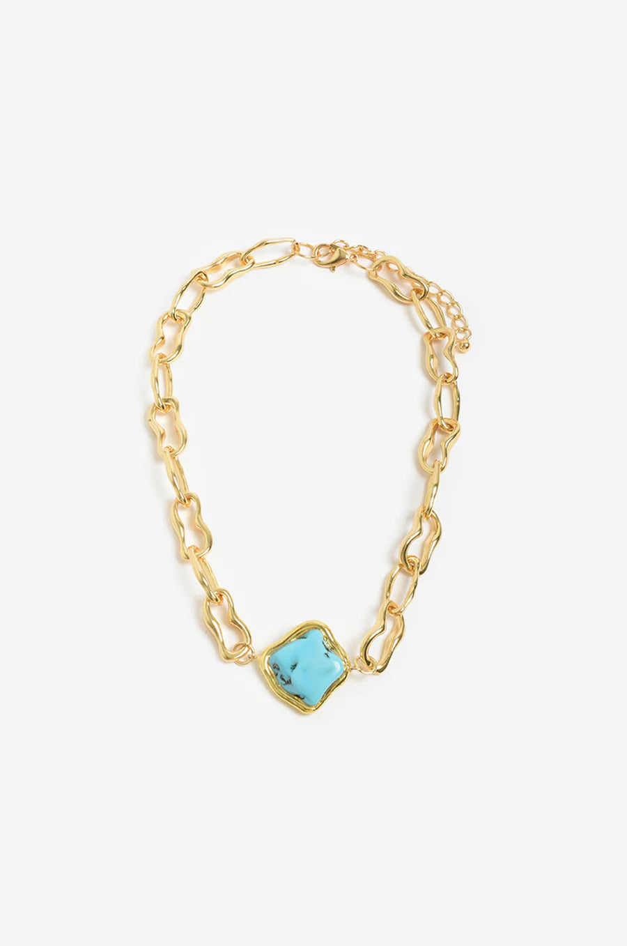 Turquoise Centre Event Chain Necklace