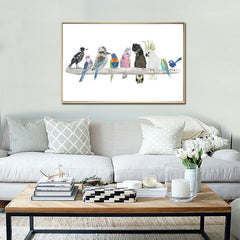 Australian Birds – Brushed Artwork (In-store Pickup)