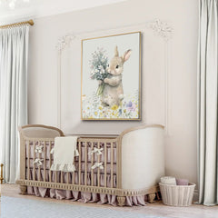 Wildflower Bunny B – Brushed Artwork (In-Store Pickup Only)