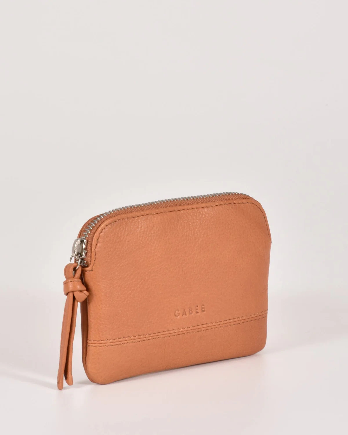 Amara Small Keychain Pouch Tan