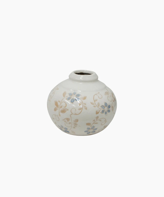 Anais Ceramic Round Bud Vase