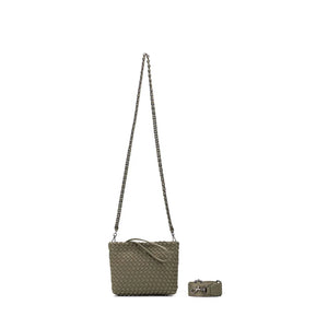 Black Caviar Aria Crossbody Bag Light Olive